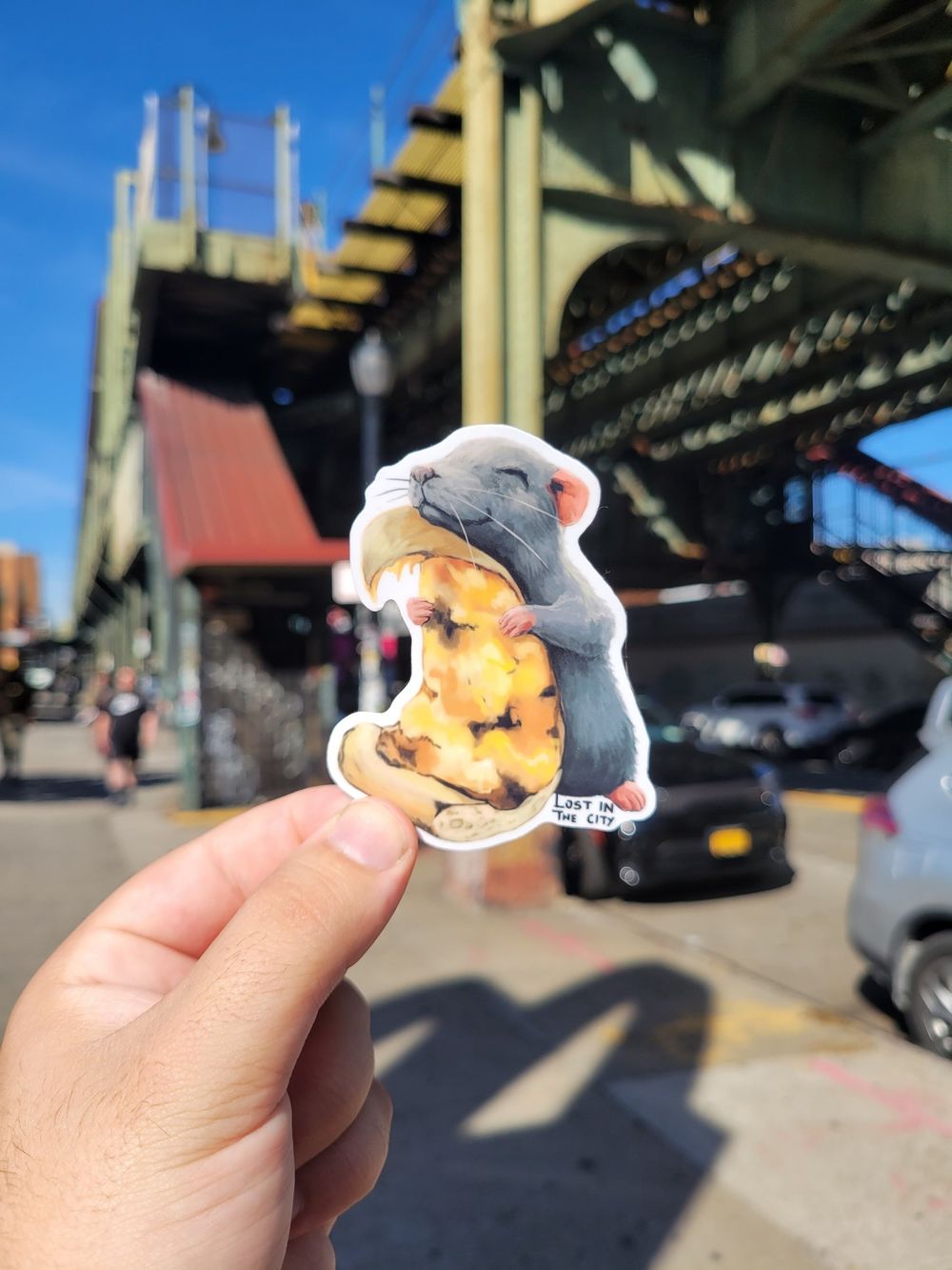 Pizza Rat 2 Sticker